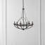 Lustre traditionnel à intensité variable 6 lumières Yavette