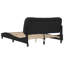 Structure de lit vidaXL sans matelas Hvar noir 137 x 190 cm-570231424-570231425