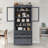 Multifunctional Cupboard with 3 Drawers,Adjustable Shelves-2078235688