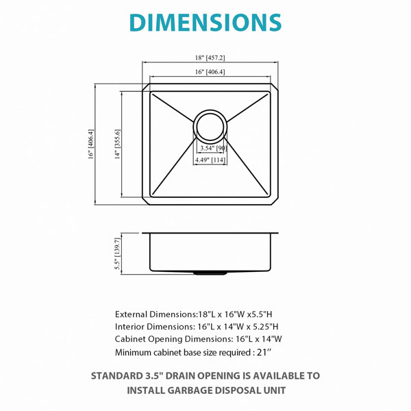 Dimensions du produit
