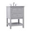 Ensemble de meuble-lavabo simple 24 po Bonsai-1379133760