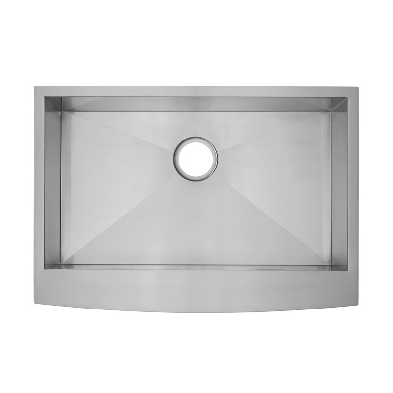Tourner Stainless Steel 30" x 21" Farmhouse Kitchen Sink with Apron