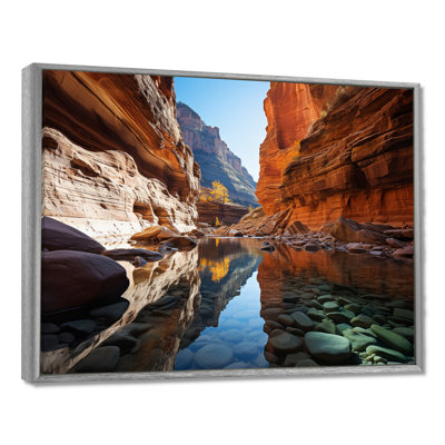 Canyon Enchantment River - Canyon Canvas Art