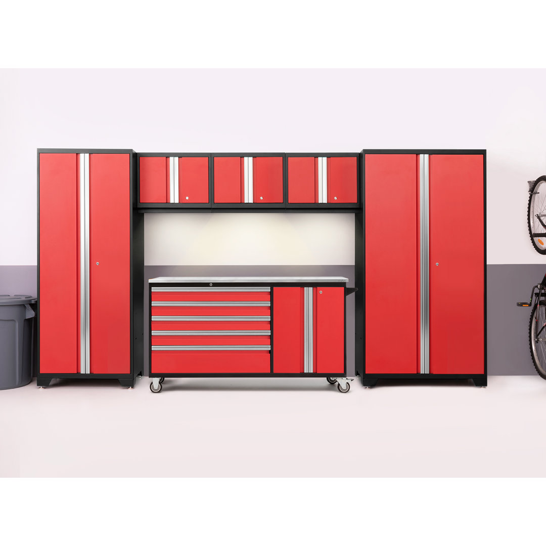 Bold Series 6 Piece Storage Cabinet Set NewAge Products 