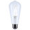  Watts ST19 DEL à culot moyen; Transparent 5000K CCT 120 Volt