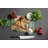 Lion Glass Cutting Board Large