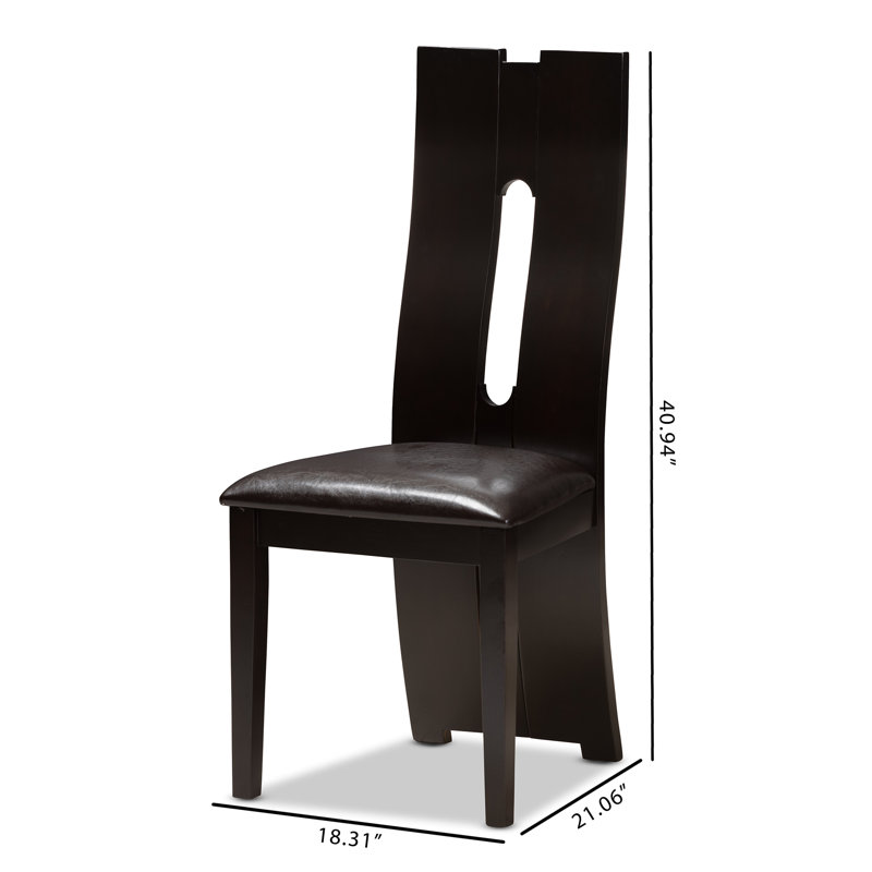 Side chair Set of Solid Wood