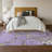 Premium Machine Washable Prisco Lavender Rug-652530003