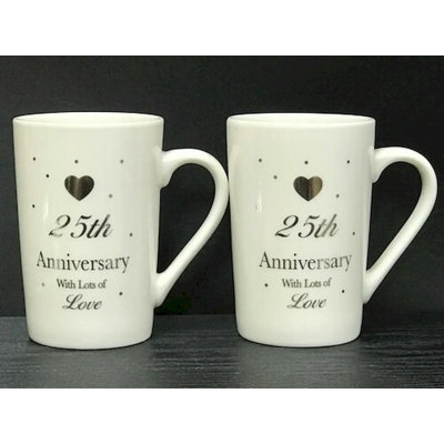 Ensemble de 2 tasses Adam 25th Anniversary