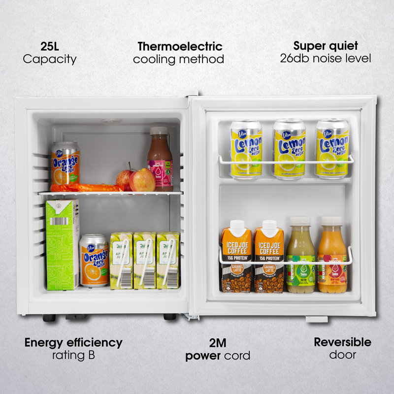 Abode A25THBC102W, 25L Quiet Cooler in White
