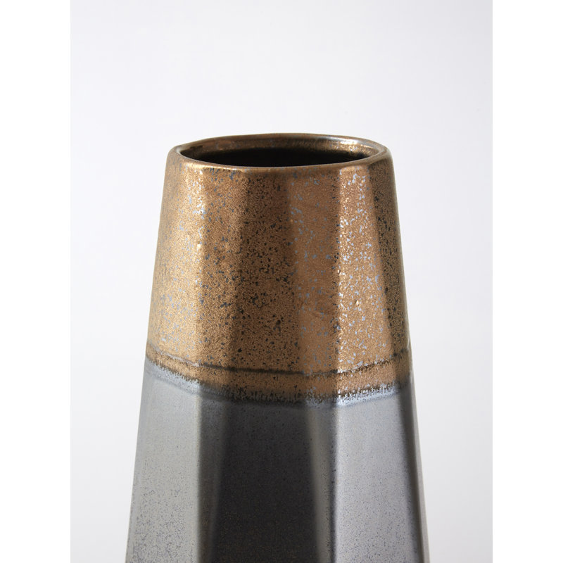 Cabragh Ceramic Table Vase, 39cm H x 16cm W x 16cm D