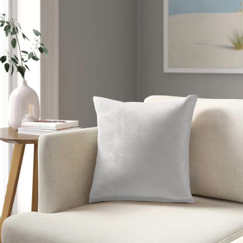 Haitley Throw Pillow Cover, Gray