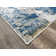 Tapis bleu Navarra Auden