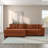 111" Luxury Sectional Couch-222097092