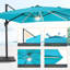 Parasol en porte-à-faux 120 po Lemay-355371610