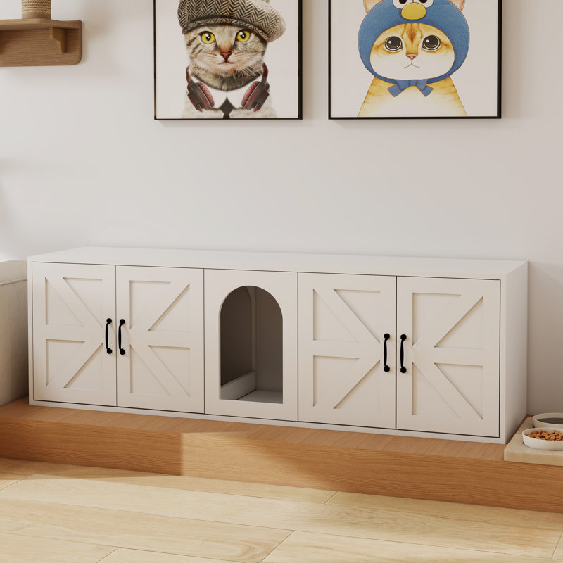 Double-sided Cat Litter Box
