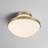 Bolderberg 1 Light Vibrant Flush Mount-1895666045