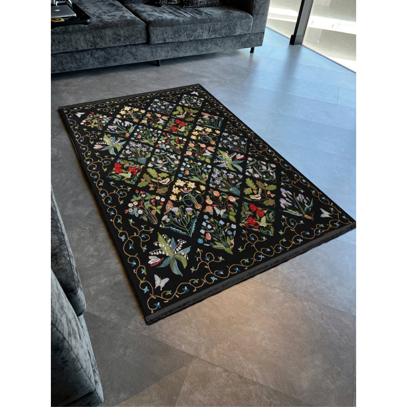 Tapis rectangulaire Yae, Rectangle 5 pi 2 po x 8 pi 7 po