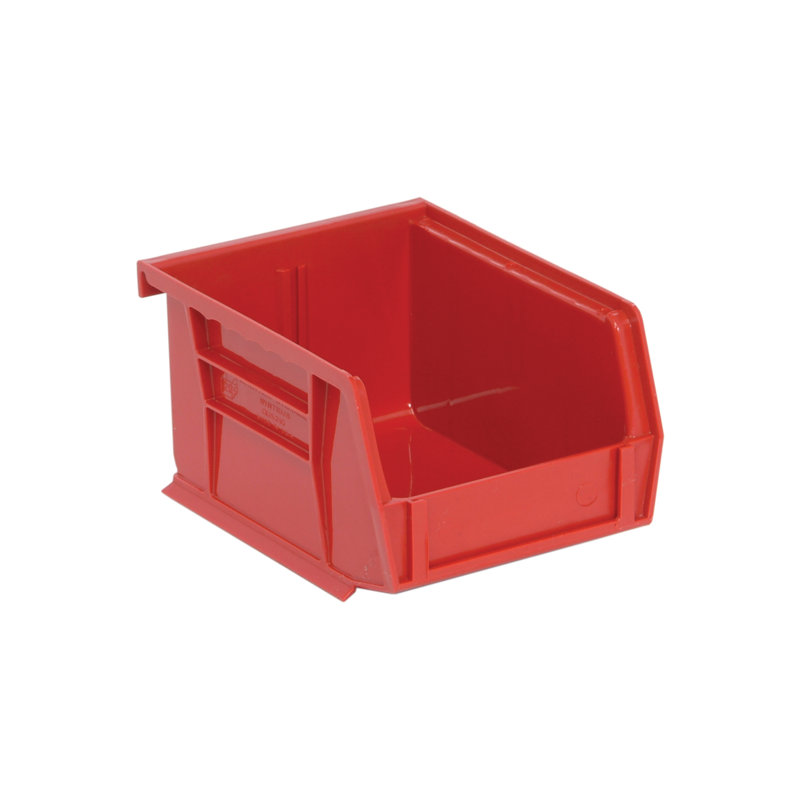  QUS210YL - Ensemble de 24 bacs jaunes ultra empilables et suspendus L 6 po x l 5 po x H 3 po, Jaune