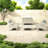 Comfortable Patio Sofas, Metal Rope Modern Set For Porch Backyard