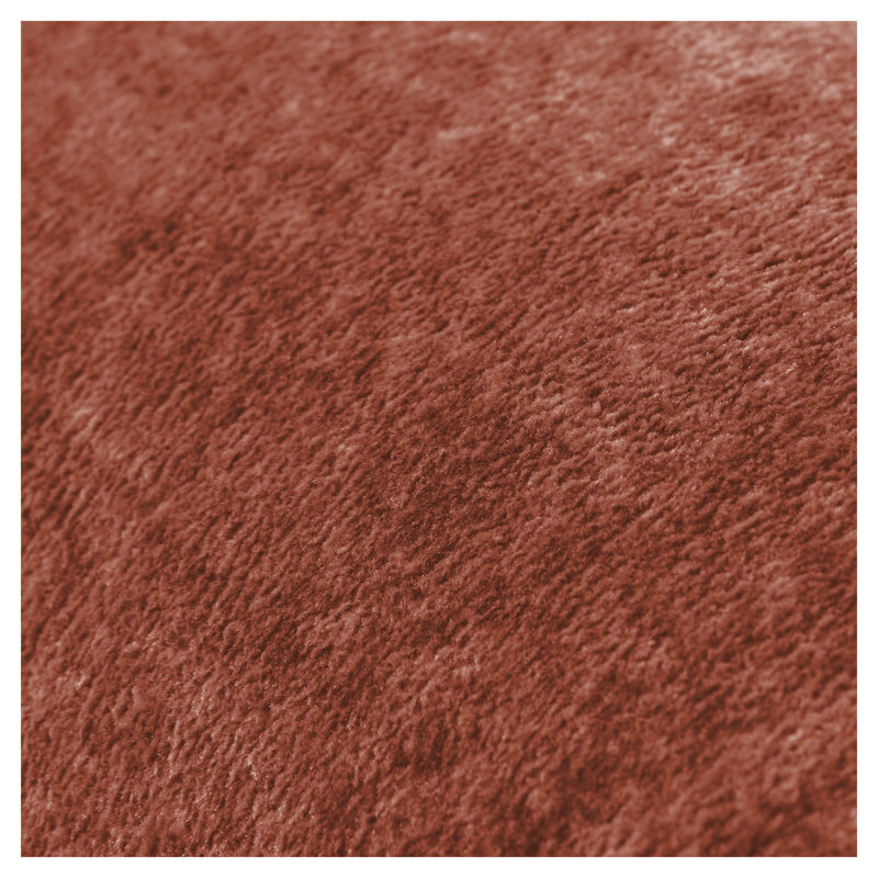 Canapé de salon ergonomique 140 po en velours capitonné 140 po sans assemblage, Brun rouge