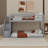 Imarah Kids Twin Over Twin Bunk Bed-783985637
