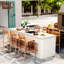 Tabouret d'extérieur Carmella - (sans la table)-48073595-48073593