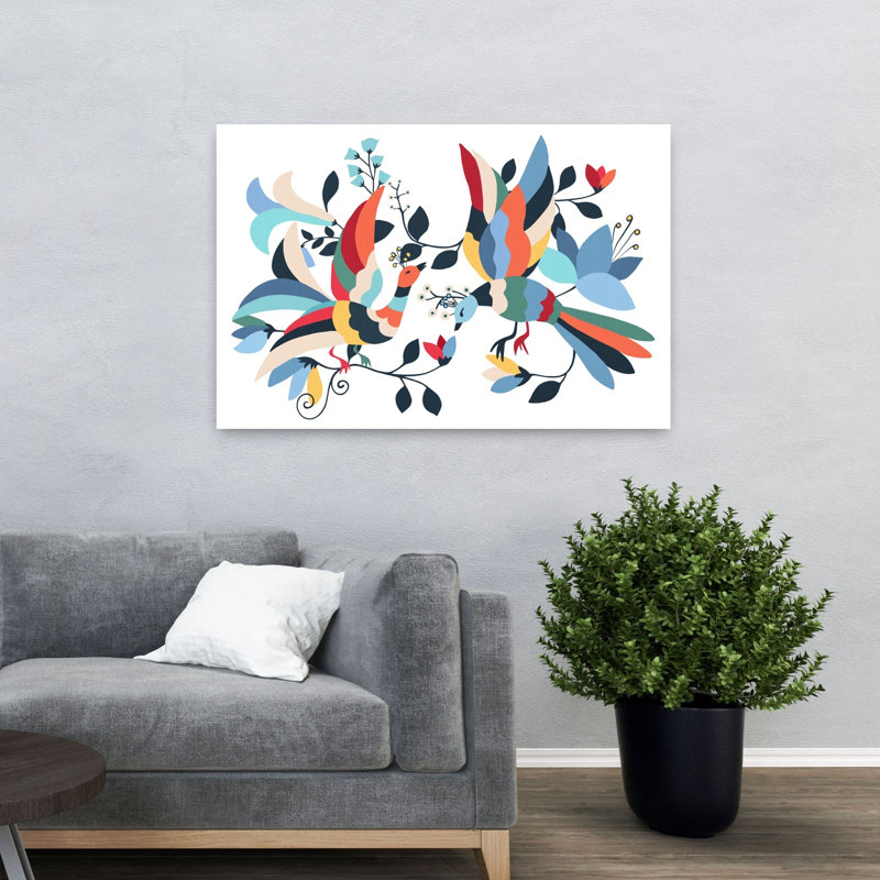 Art contemporain, art contemporain abstrait, H 32 po x l 48 po