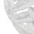 Textured Feather 3 Wall Decor In Grey Metal - 20", 17.25", 14.25" , For Indoor, Hook Ring Attachment Disc, Indoor Hanging, Rings
