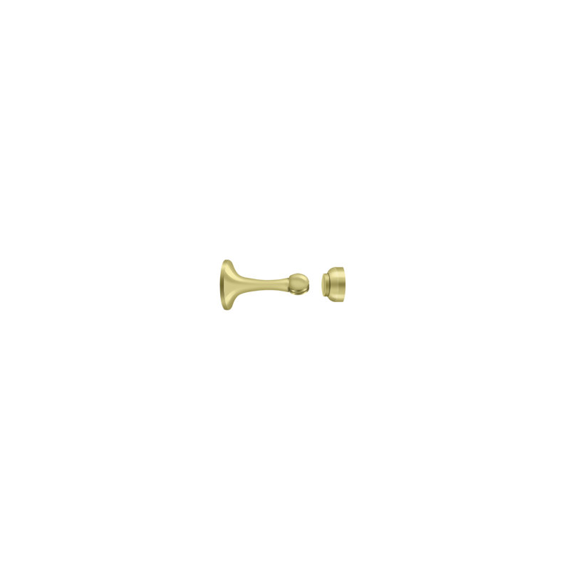Kick Stop, Polished Brass