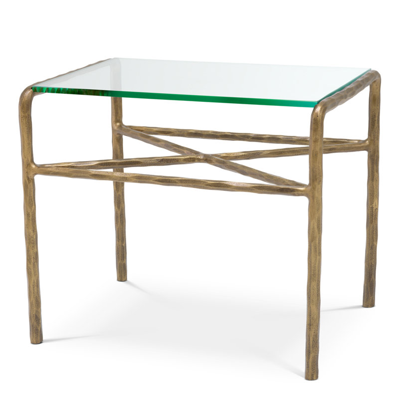 Glass End Table