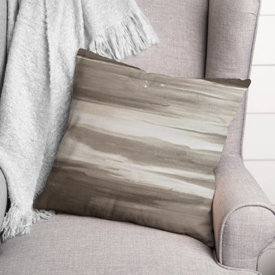 Abstract Outdoor Reversible Throw Pillow