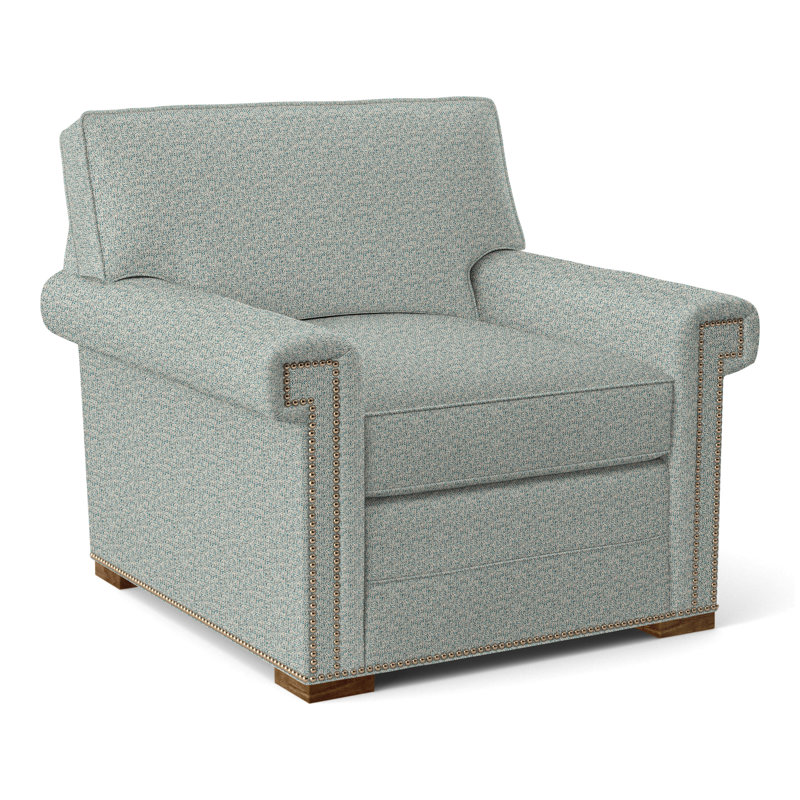 Davidson Armchair, Yes, Tuck Water, Dove Gray