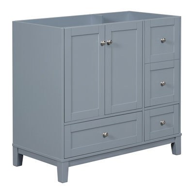 [Cabinet seulement] Meuble-lavabo (lavabo non inclus)