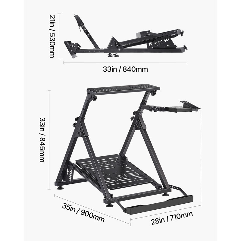 VEVOR Adjustable PC & Racing Game Chair