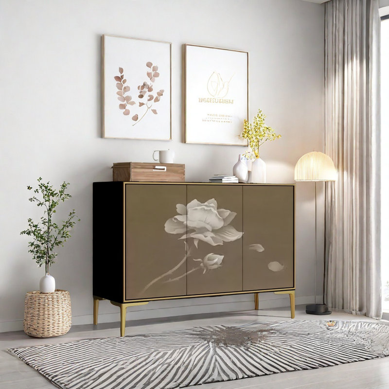 Buffet de luxe moderne et minimaliste