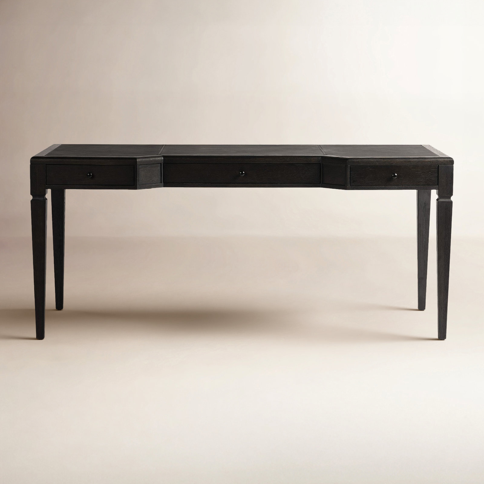 Keaton 68" Writing Desk, Black