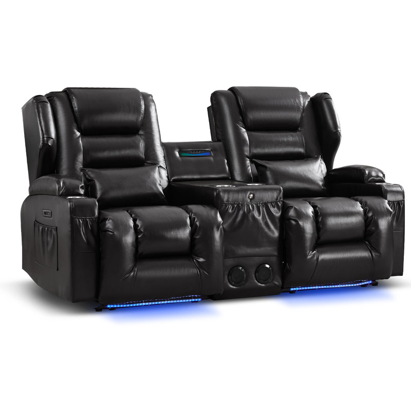 Causeuse inclinable électrique Zero Wall, Black