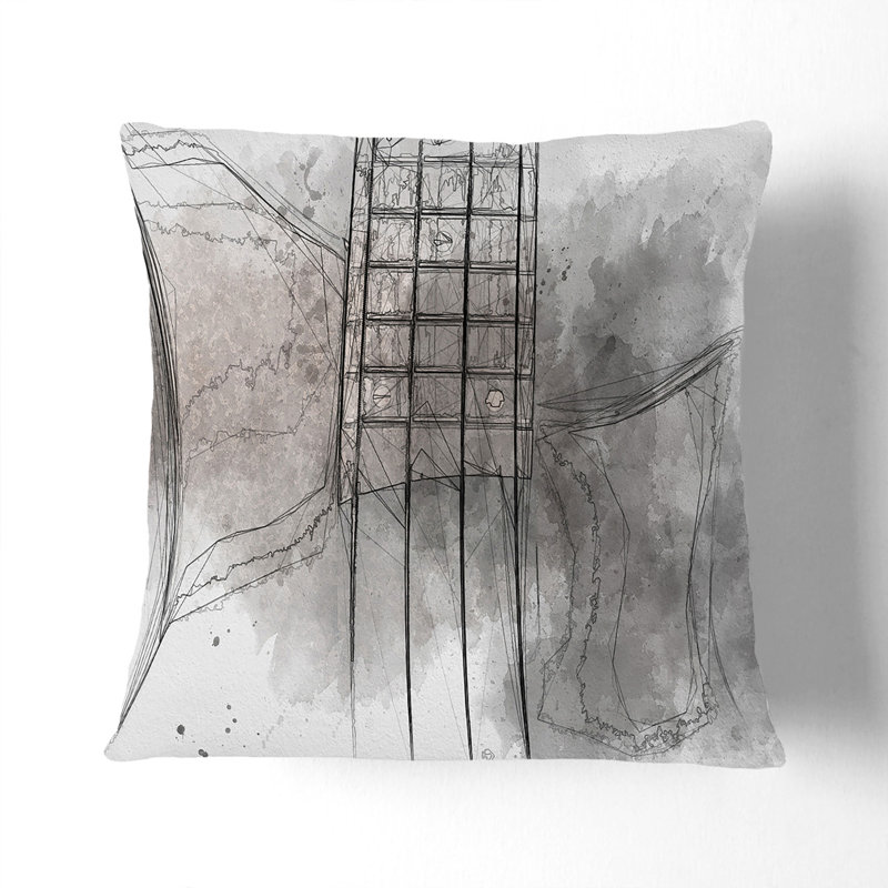 Square Throw Cushion, 55cm H x 55cm W x 20cm D