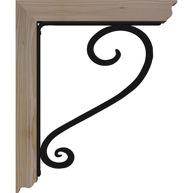 Support de fer traditionnel à triple support Edwards, H 19 po x P 16 po, Sapin Douglas de l 4 po x T 2 po (sciage brut)