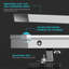 24 Inch Linear Shower Drain With Tile-In Pattern Grate-106754505