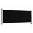 Arlmont & Co. 120'' W x 40'' D Polyester Black Cover Retractable Patio Awning