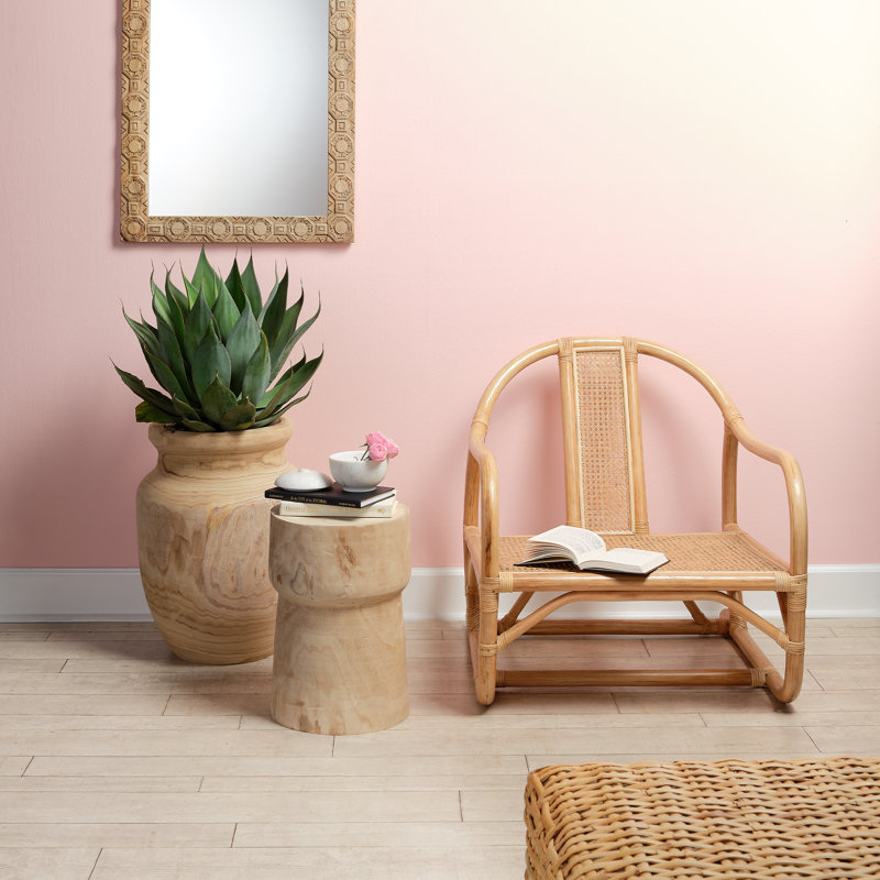 Relief Flat Mango Wood Mirror