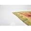 Tapis de zone en laine noué la 2 pi 9 po x 4 pi 3 po one-of-kind-orange Elland