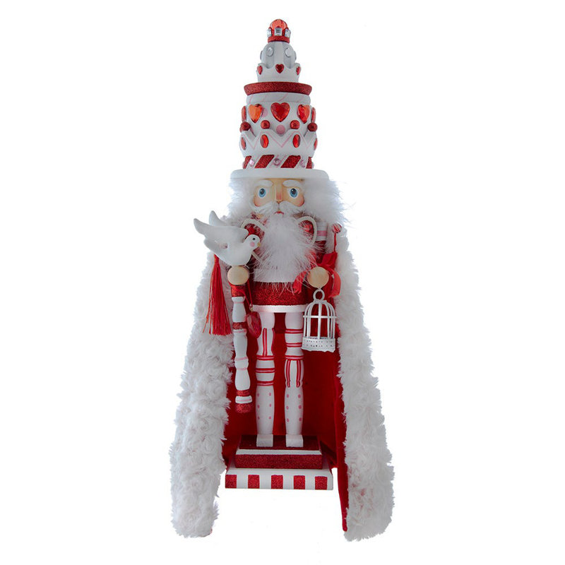 Casse-noisette en bois Kurt Adler, King of Hearts, 19,5 po