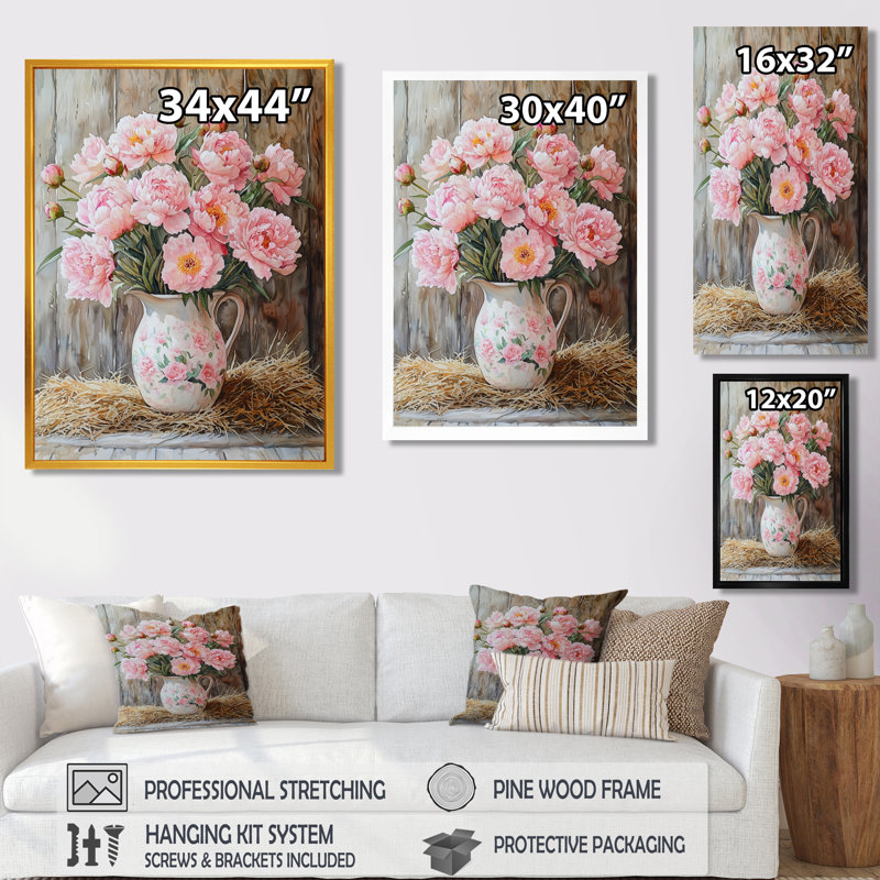 Norton - Floral Canvas Prints, 32" H x 16" W, Wrapped Canvas, Does Not Apply
