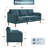 Lagoa 84'' Square Arm Upholstered Standard Sofa-1742667624