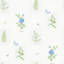 Country Cottage Rose Botanical Motif Design 33' L x 21" W Wallpaper Roll-352966162