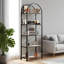 180cm H x 60cm W Metal Bookcase-601323827