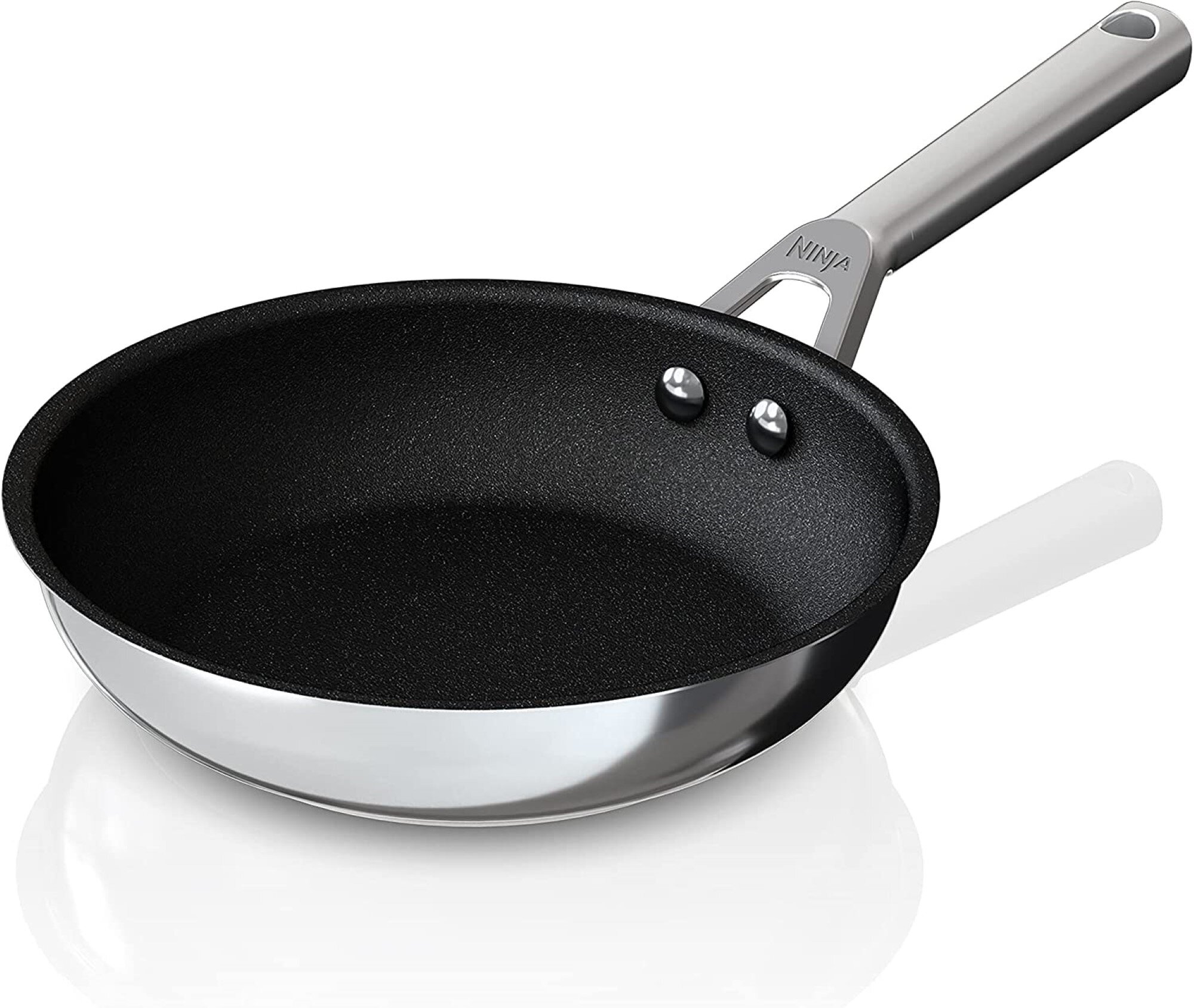 Ninja Foodi NeverStick Cookware Stainless-Steel 8, 10.25 Frying